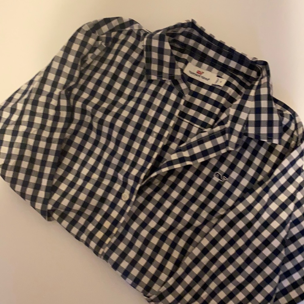 Navy Vineyard Vines Oxford